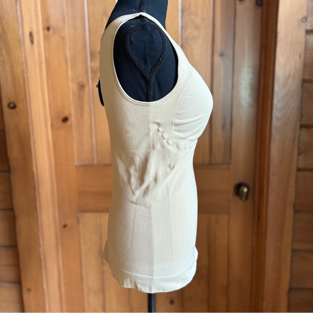 CONTORLY Cami Shaper Classic Beige Nude Shapewear Tank XXXL 3XL - Picture 4 of 17